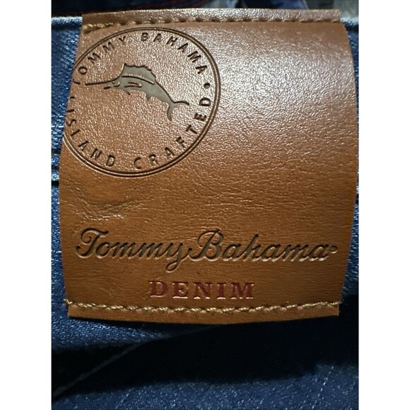 Tommy Bahama Authentic Denim Jeans Men’s 40x33 Straight Blue Stretch - Picture 7 of 11